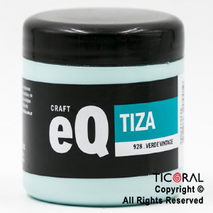 PINTURA TIZA EQ 928 VERDE VINTAGE 200 CC X 1